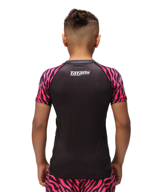 Tatami Kids Recharge Rash Guard – Pink - FIGHTWEAR