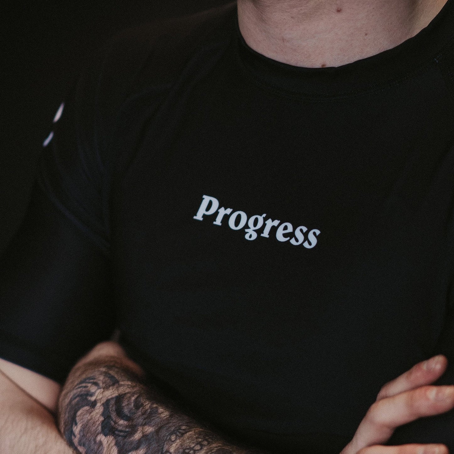 Rashguard Progress Academy - Noir
