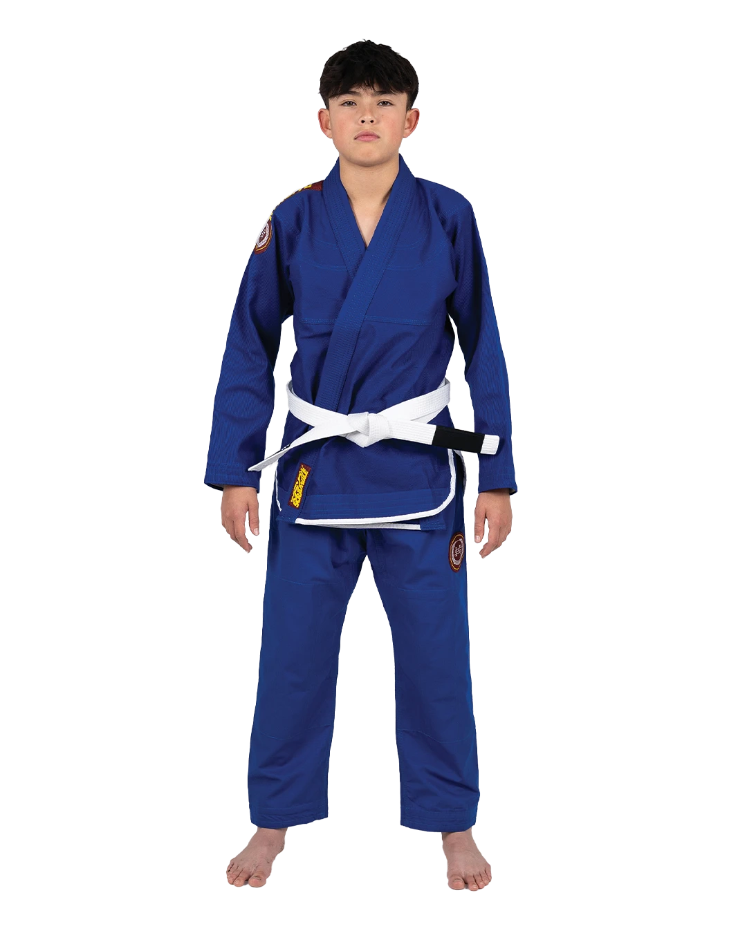 Scramble BJJ GI Kids Athlite V6 - Blau