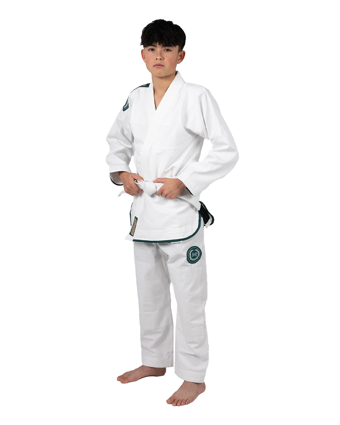 Scramble BJJ GI Kids Athlite V6 - Weiss