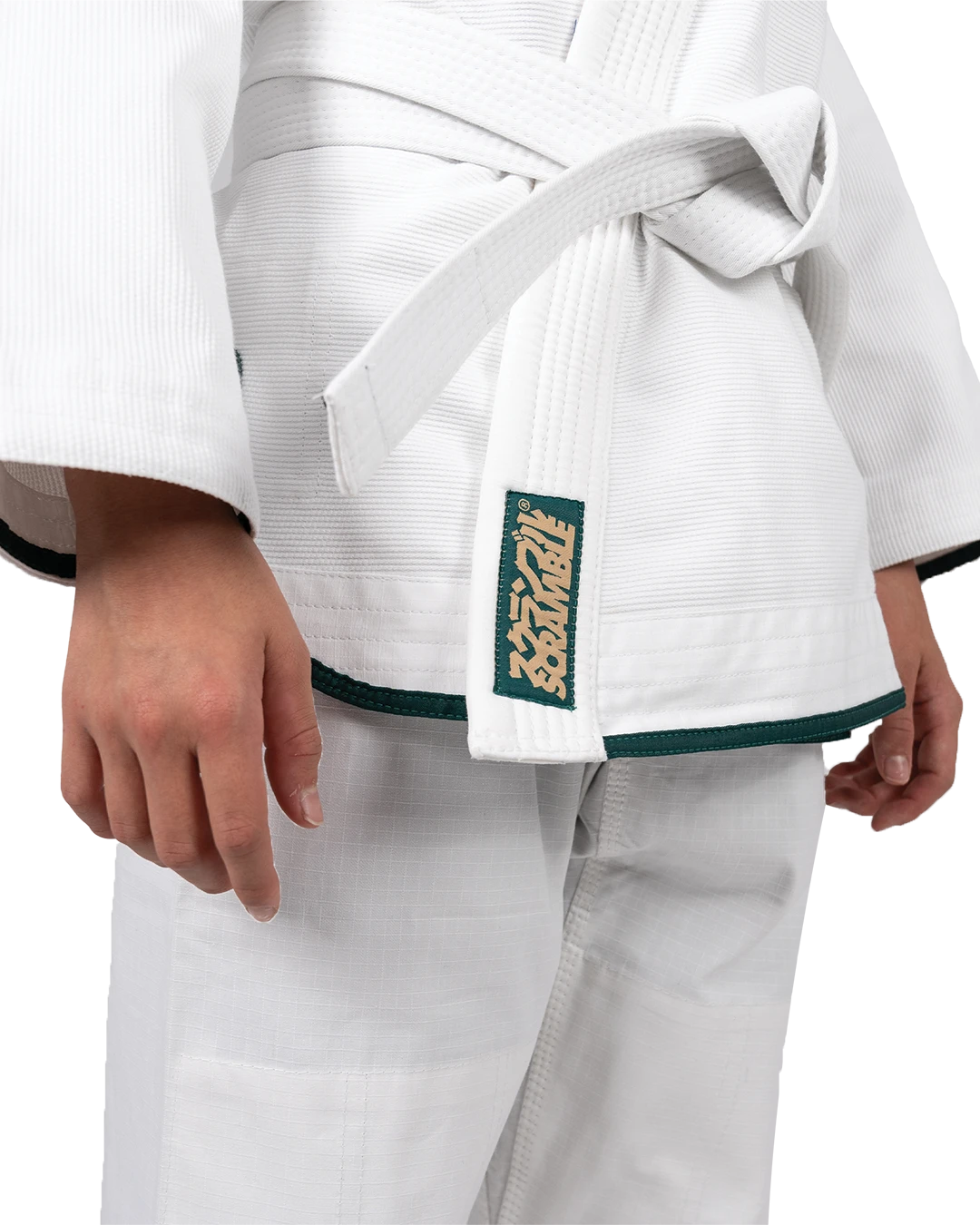 Scramble BJJ GI Kids Athlite V6 - Weiss