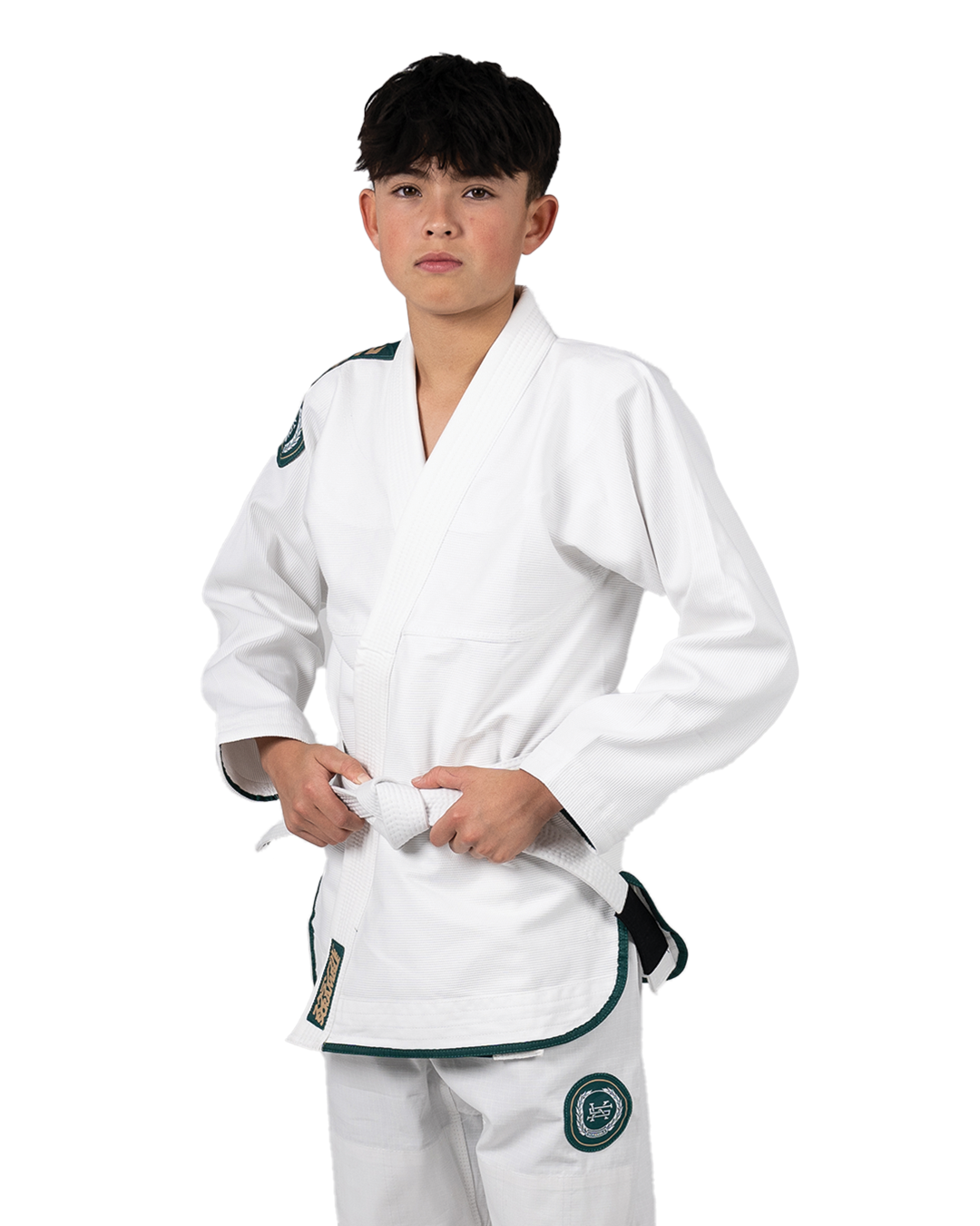 Scramble BJJ GI Kids Athlite V6 - Weiss