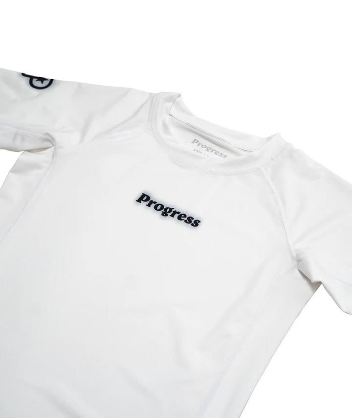 Progress Kids Academy Rashguard - Weiss