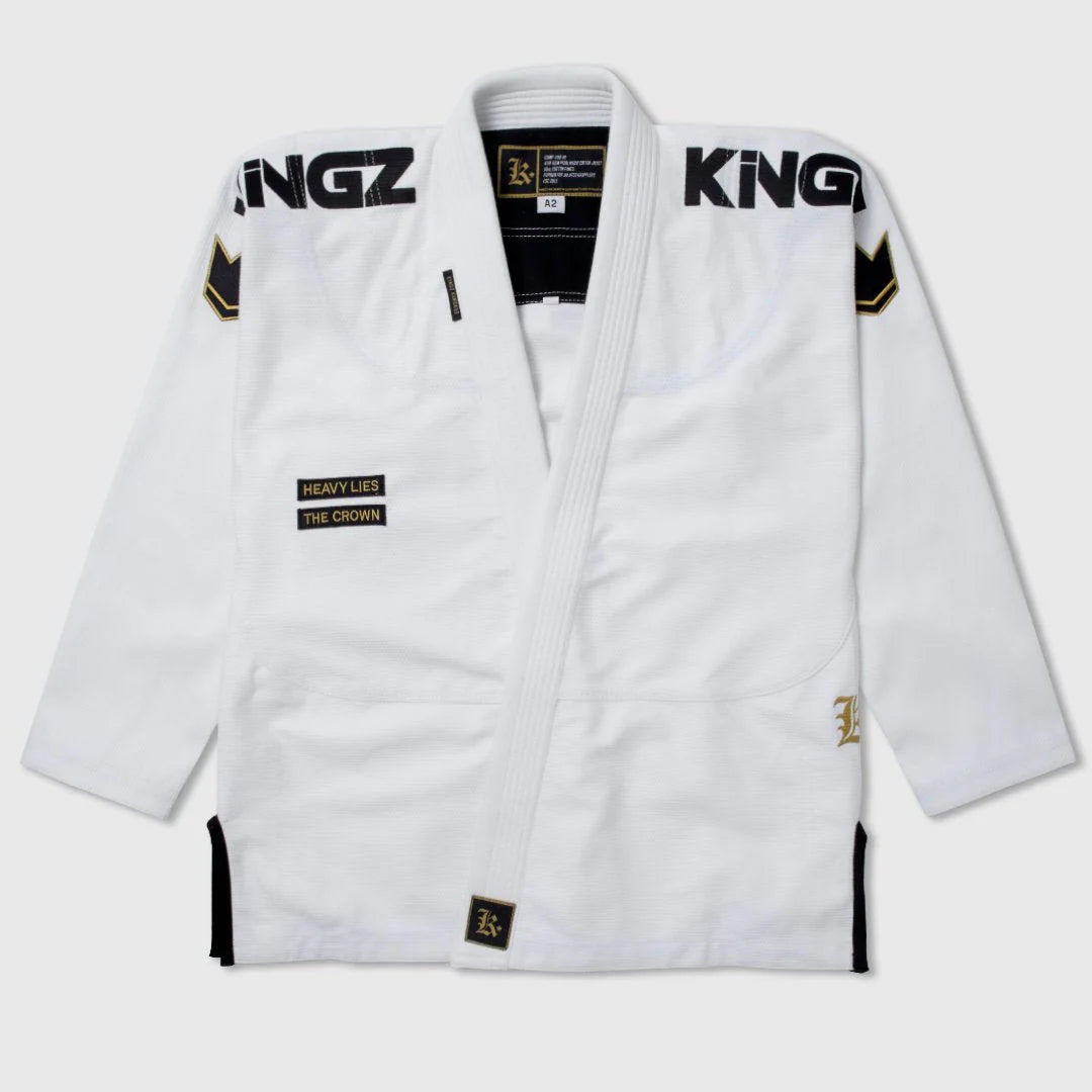 KINGZ Comp 450 V6 Frauen Gi - Weiss - FIGHTWEAR