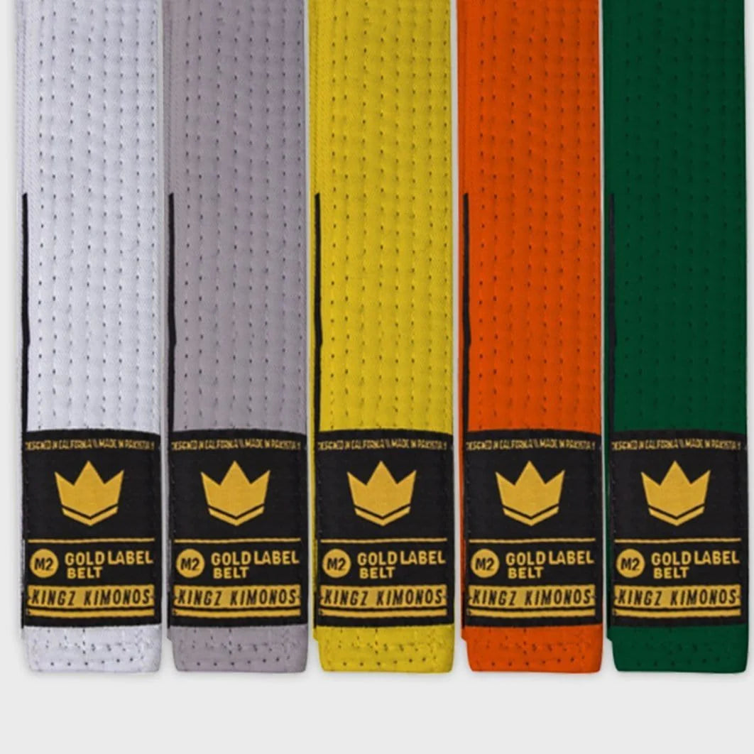 Kingz Gold Label V2 Kids Gürtel - Einfarbig - FIGHTWEAR