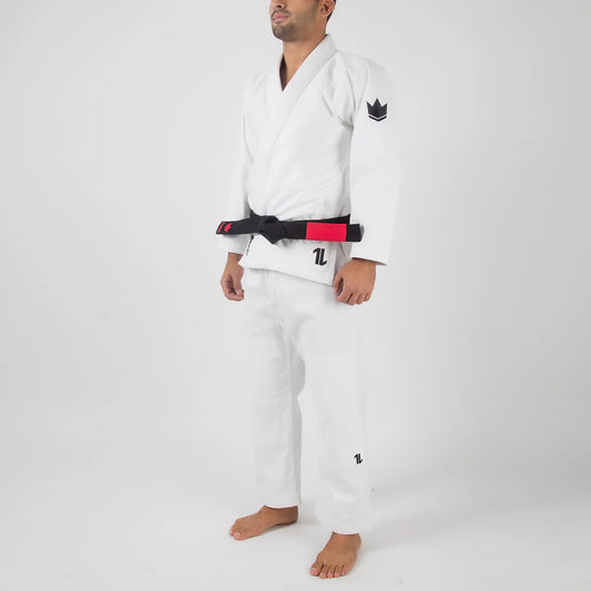 Kingz The ONE Jiu Jitsu Gi - Weiss- GRATIS Weisser Gürtel