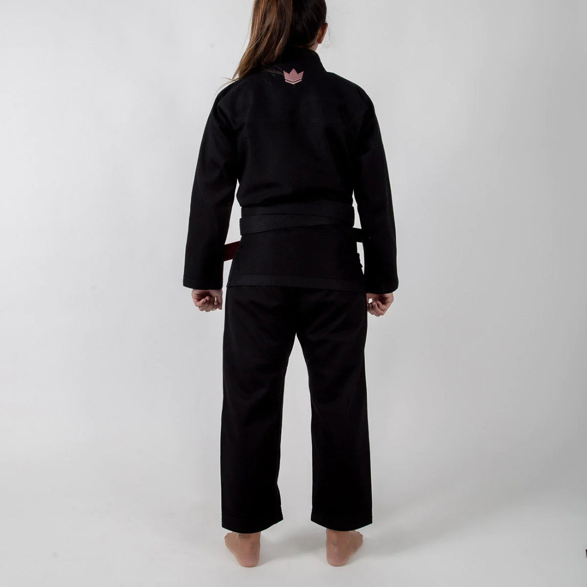 Kingz The ONE Womens Jiu Jitsu Gi - Schwarz/Rosa Gold - FIGHTWEAR
