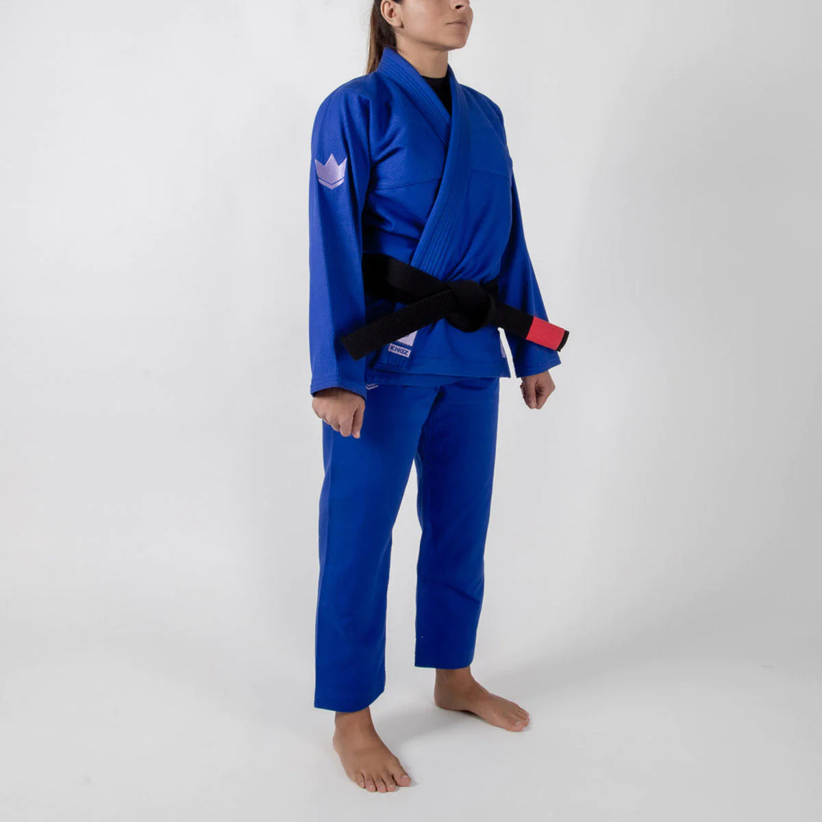 Kingz The ONE Womens Jiu Jitsu Gi - Blau/Lavendel - FIGHTWEAR