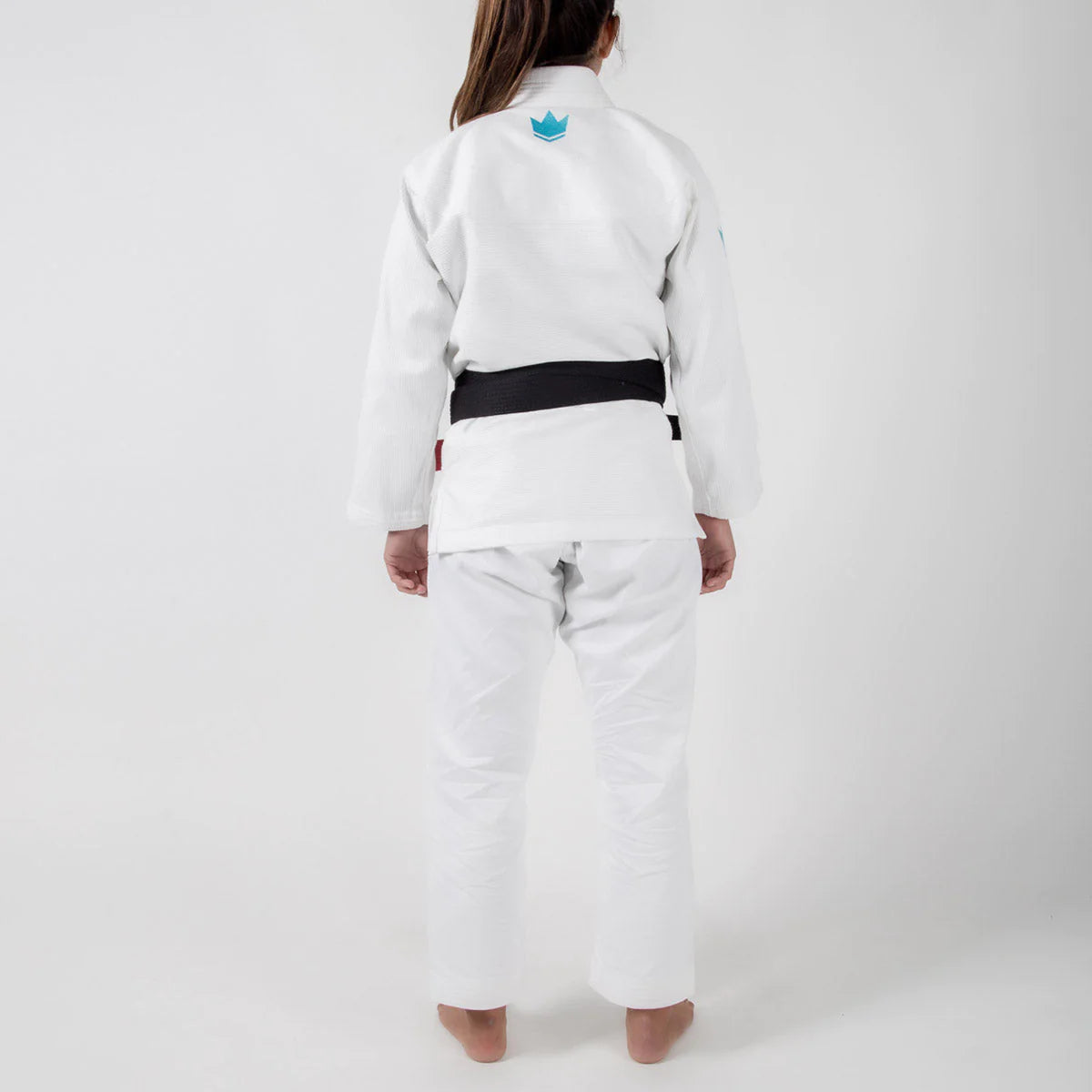 Kingz The ONE Womens Jiu Jitsu Gi - Weiss/Himmelblau - FIGHTWEAR