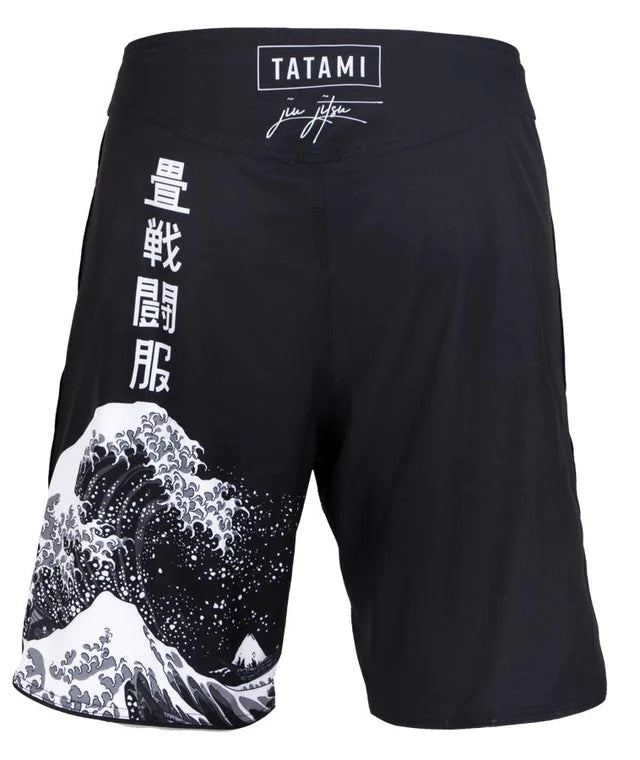 Tatami Kanagawa Shorts - Schwarz - FIGHTWEAR