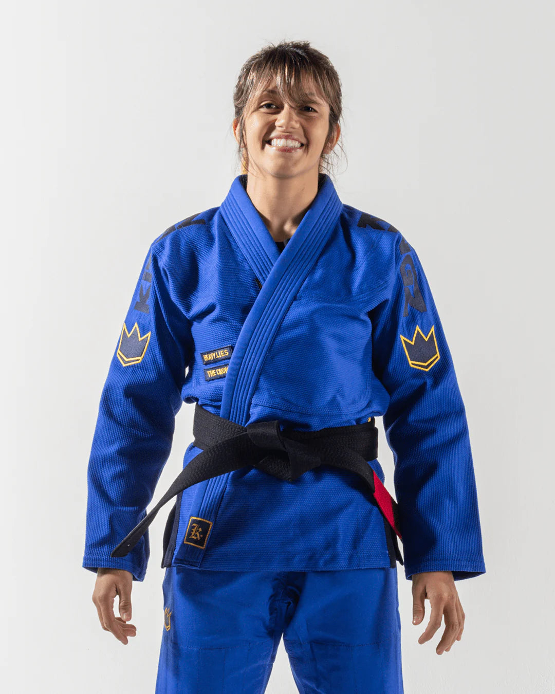 KINGZ Comp 450 V6 Frauen Gi - Blau - FIGHTWEAR