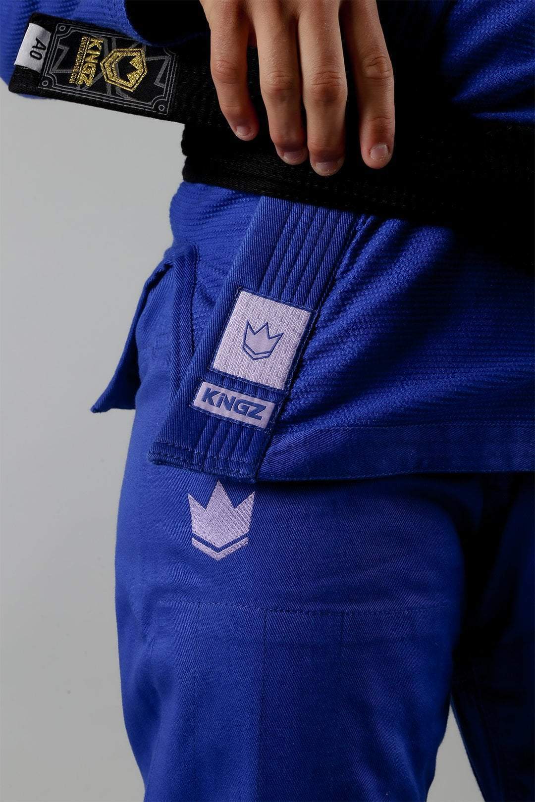 Kingz The ONE Womens Jiu Jitsu Gi - Blau/Lavendel - FIGHTWEAR