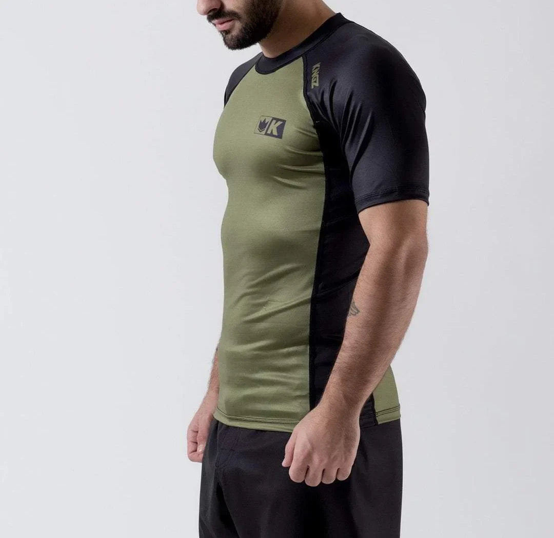 Kingz Krown S/S Jiu Jitsu Rash Guard - FIGHTWEAR