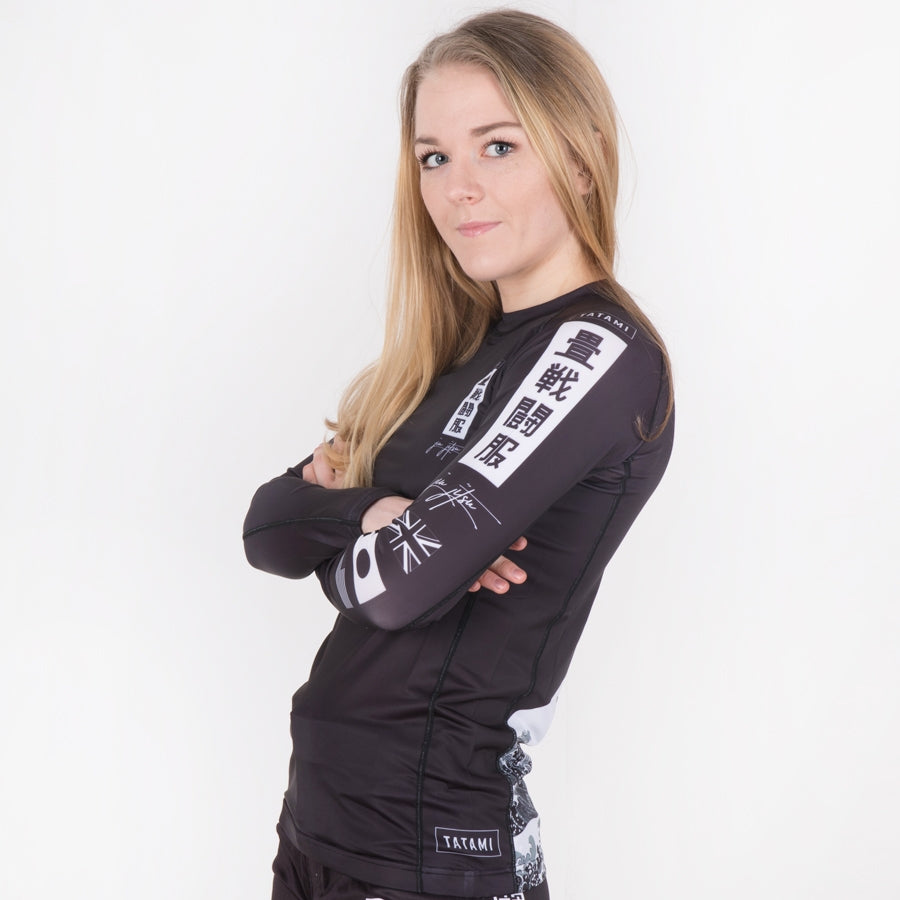 Tatami Ladies Kanagawa Long Sleeve Rash Guard - FIGHTWEAR