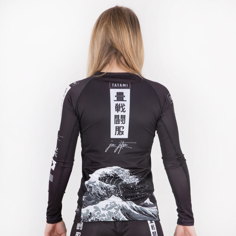 Tatami Ladies Kanagawa Long Sleeve Rash Guard - FIGHTWEAR