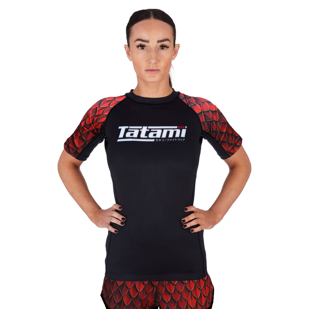 Tatami Ladies Recharge Rash Guard - Dragon - FIGHTWEAR