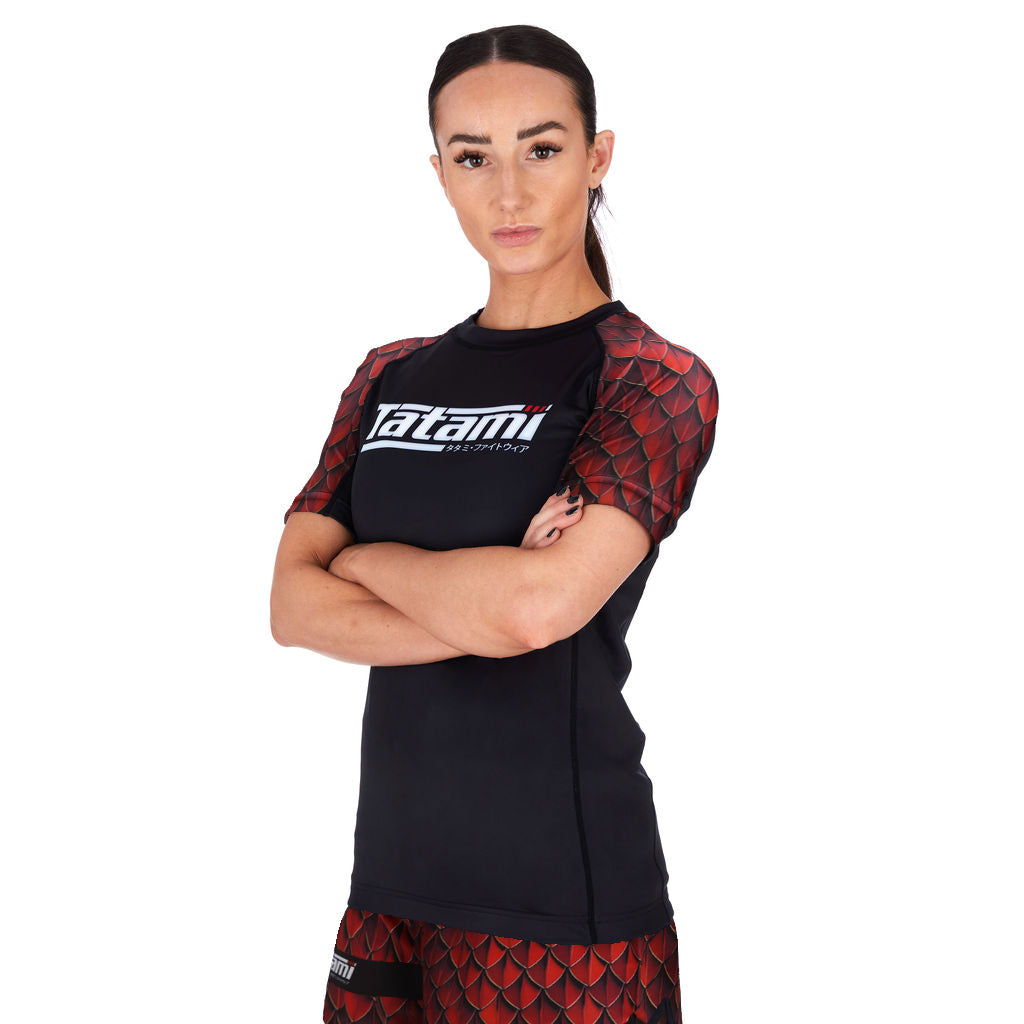 Tatami Ladies Recharge Rash Guard - Dragon - FIGHTWEAR