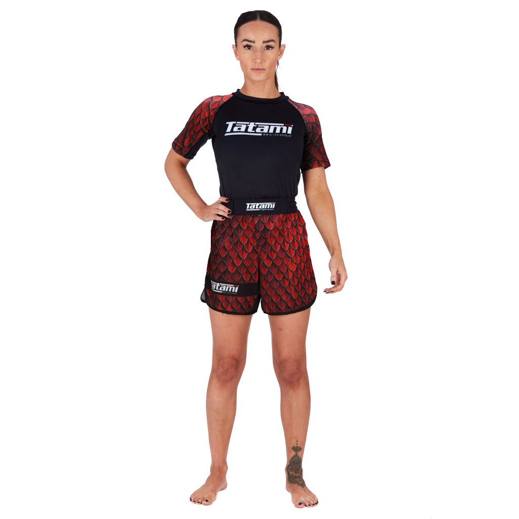 Tatami Ladies Recharge Rash Guard - Dragon - FIGHTWEAR
