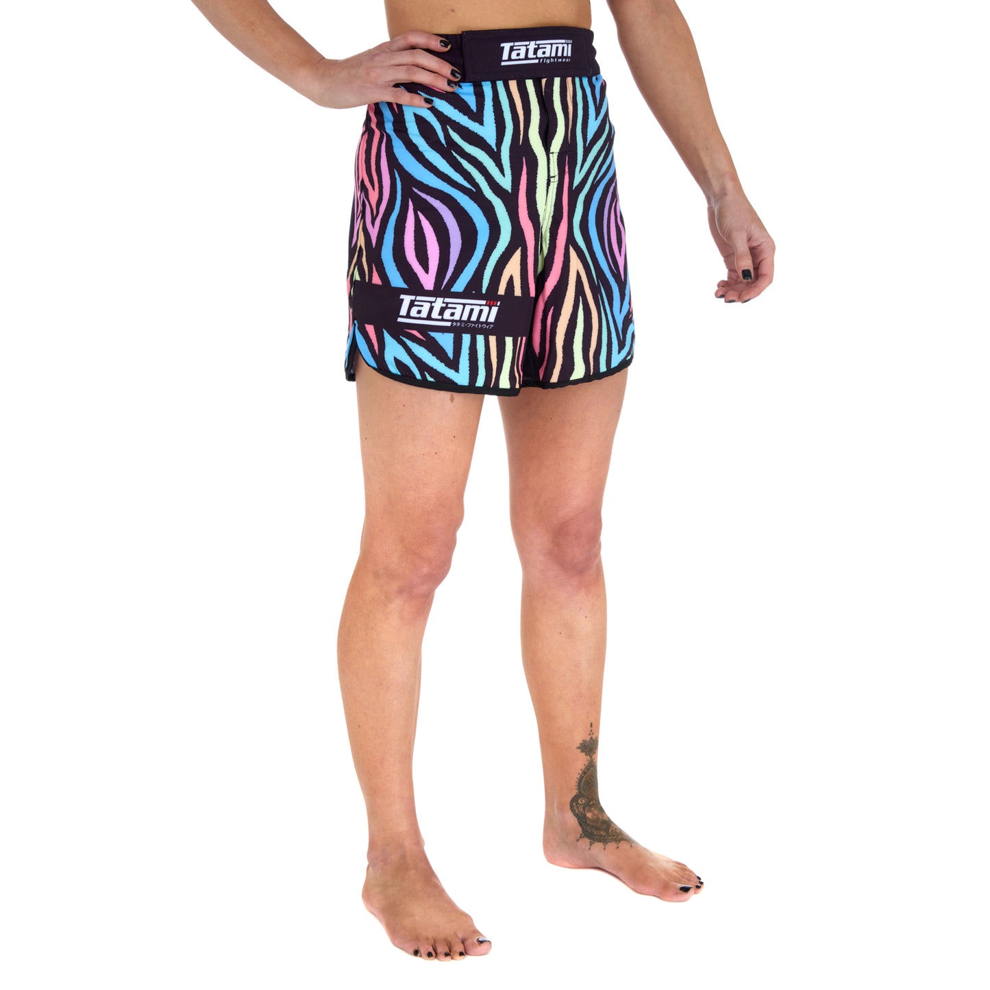 Tatami Ladies Recharge Grappling Shorts - Neon - FIGHTWEAR