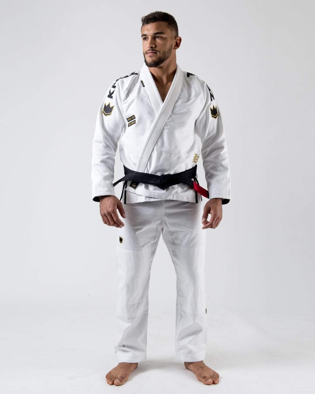 Kingz Comp 450 V6 Jiu Jitsu Gi - Weiss