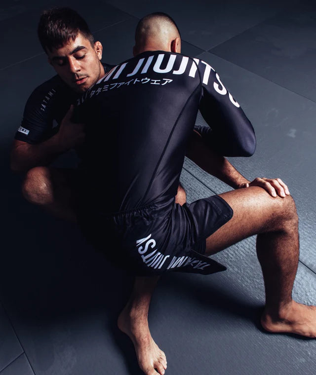 Rashguard à manches longues Tatami Impact - Noir