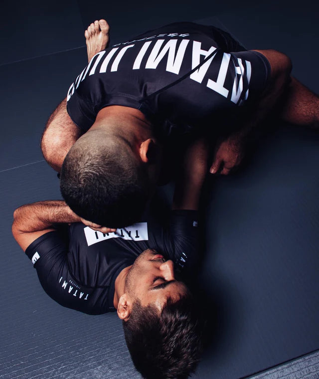 Rashguard à manches courtes Tatami Impact - Noir