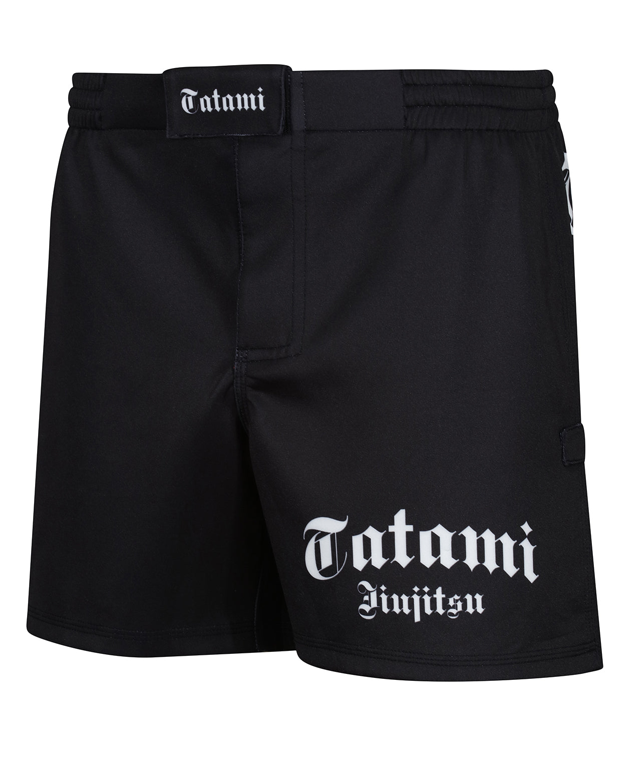 Tatami Gothic High Cut Shorts - Schwarz - FIGHTWEAR