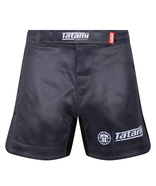 Tatami Impact Mid Cut Grappling Shorts - Grau