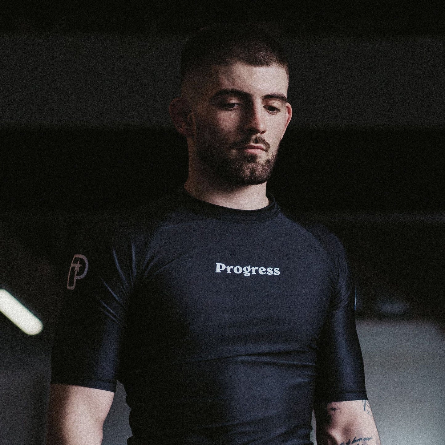 Rashguard Progress Academy - Noir