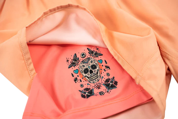 Short hybride Progress Sugar Skull pour femme