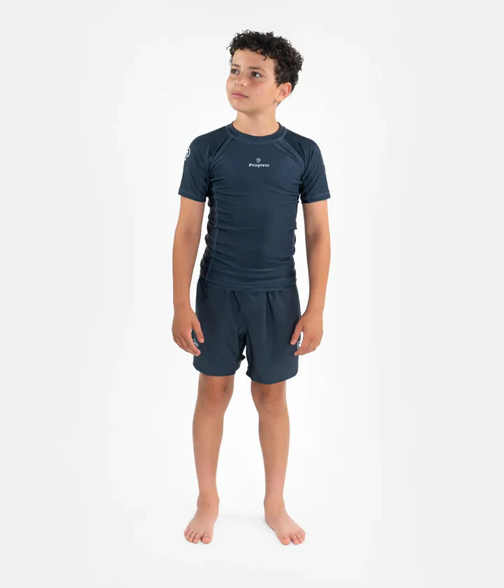 Progress Kids Academy Shorts - Petroleum