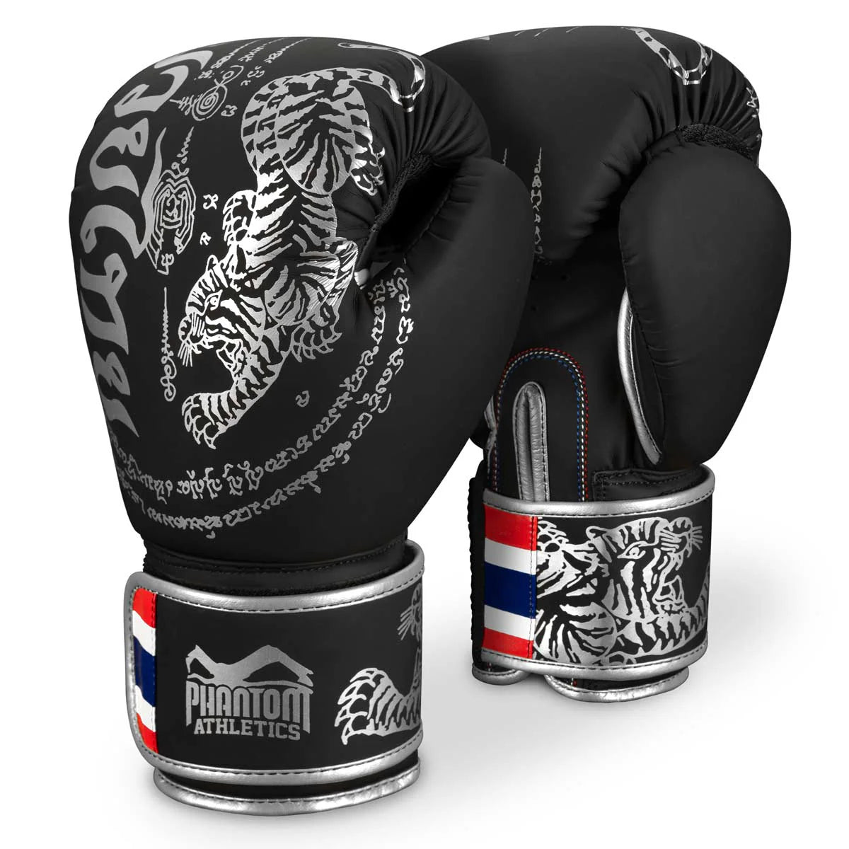 Gants de boxe Muay Thai Phantom Athletics - Édition limitée argent