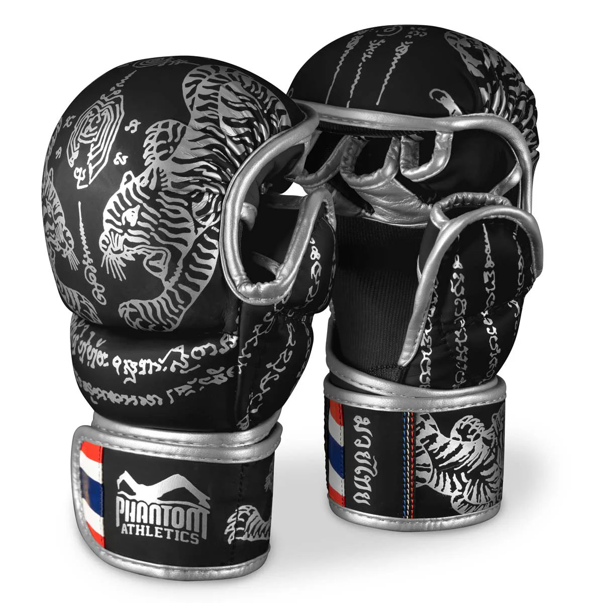 Phantom Athletics Sparring Handschuhe Muay Thai - Limited Silver Edition