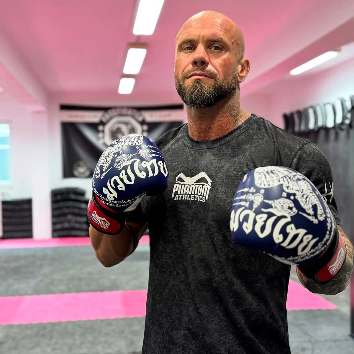 Phantom Athletics Boxhandschuhe Muay Thai - Blau