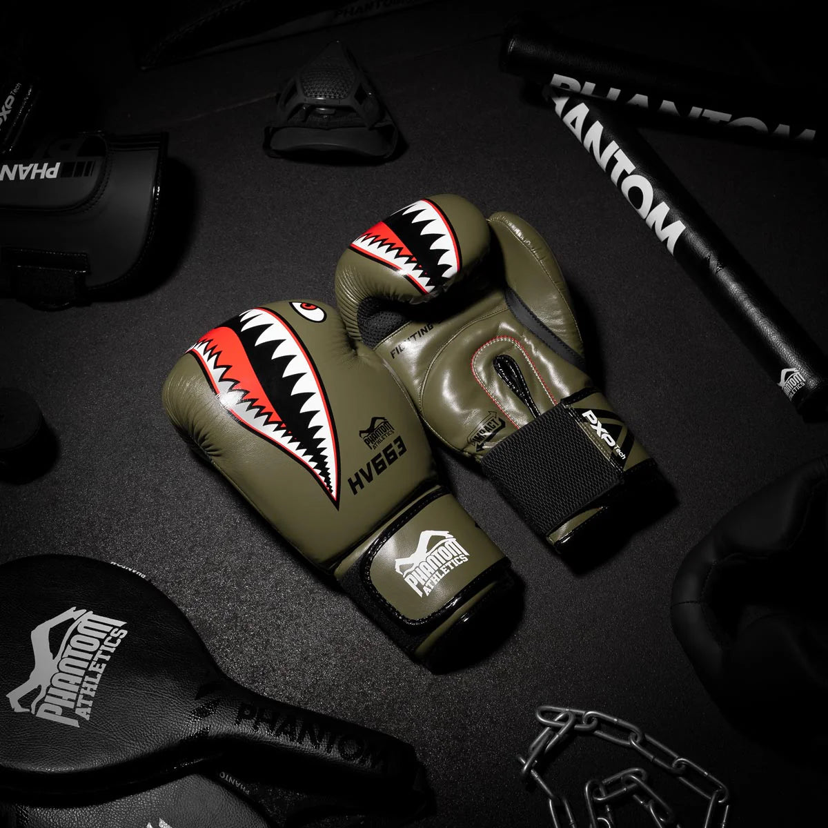 Phantom Athletics Boxhandschuhe Fight Squad - Army