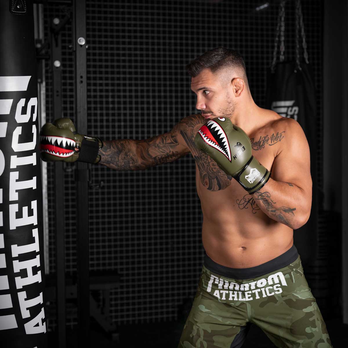 Phantom Athletics Boxhandschuhe Fight Squad - Army