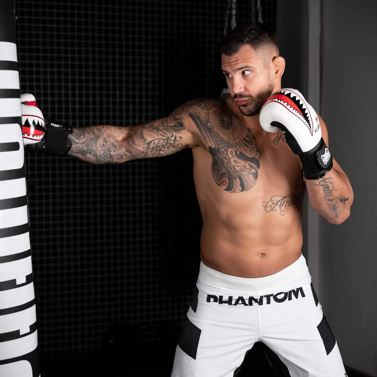Phantom Athletics Boxhandschuhe Fight Squad - Weiss