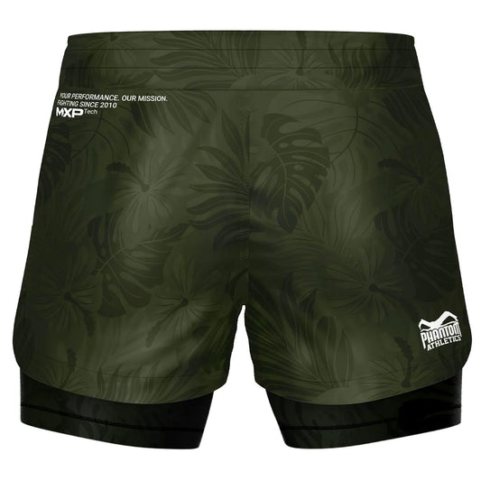 Phantom Athletics Fightshorts FUSION 2in1 Jungle