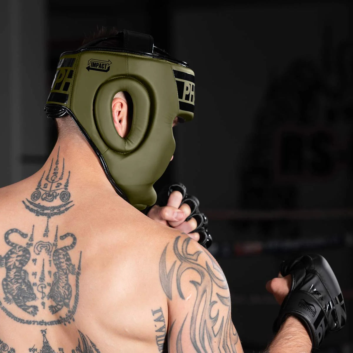 Phantom Athletics Kopfschutz APEX Full Face - Army