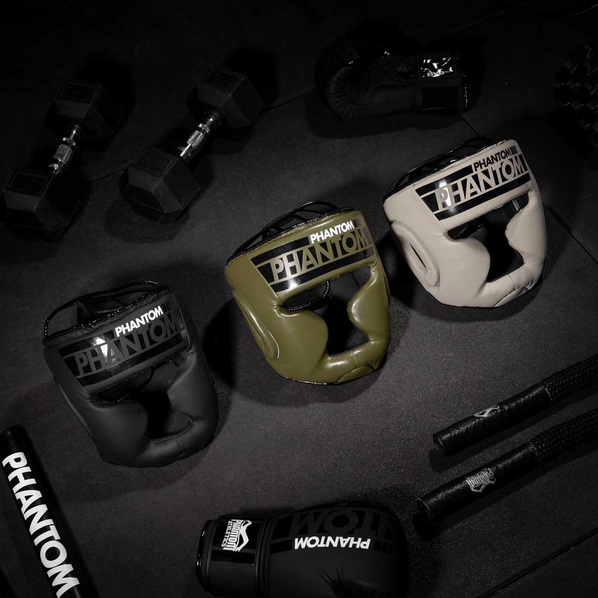 Phantom Athletics Kopfschutz APEX Full Face - Army