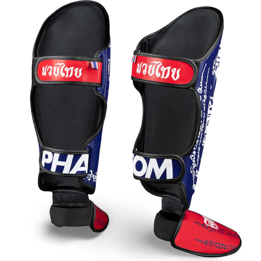 Phantom Athletics Schienbeinschutz Muay Thai - Blau