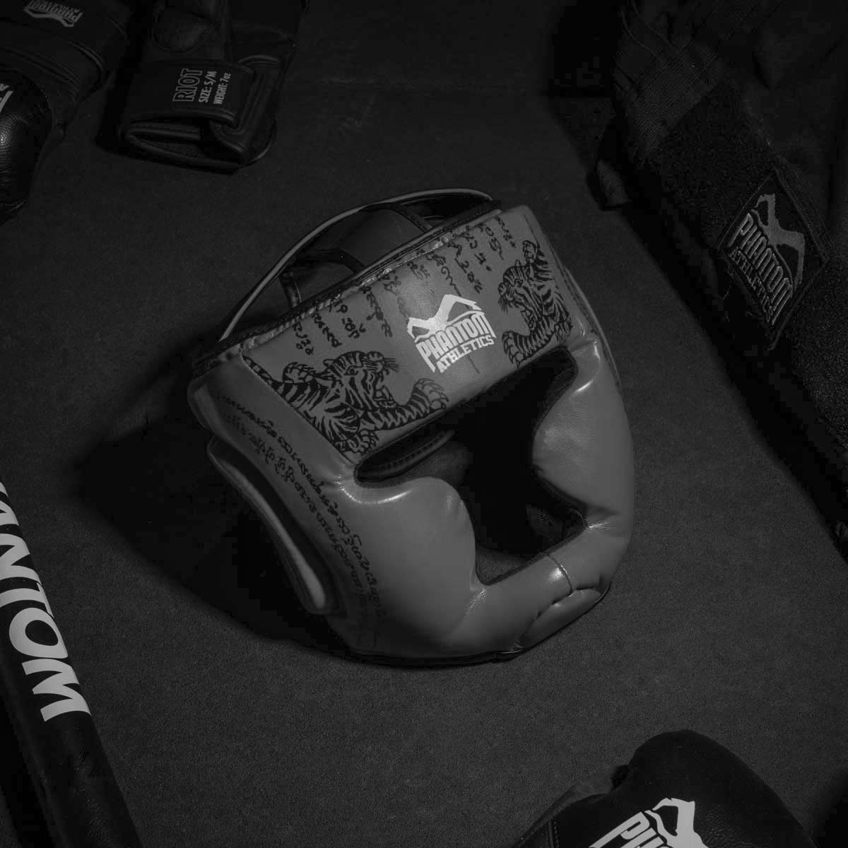 Phantom Athletics Kopfschutz Muay Thai - Grau