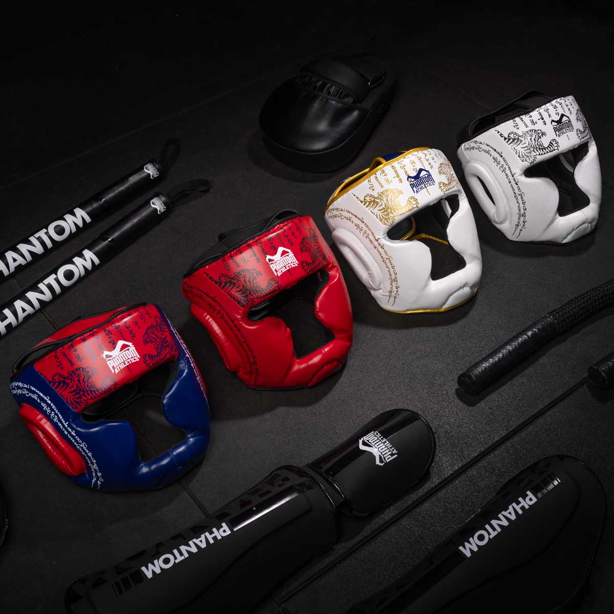 Phantom Athletics Kopfschutz Muay Thai - Weiss