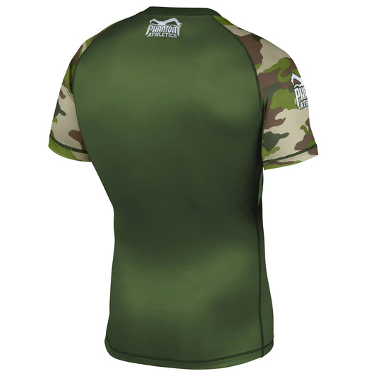 Phantom Athletics Rashguard Warfare - Woodland Camo - FIGHTWEAR