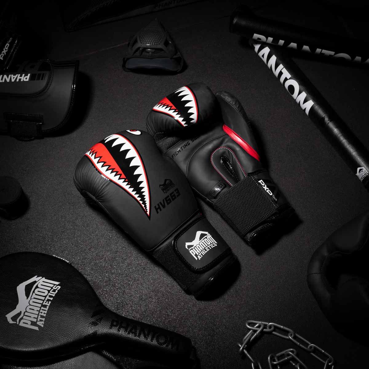 Phantom Athletics Boxhandschuhe Fight Squad - Schwarz
