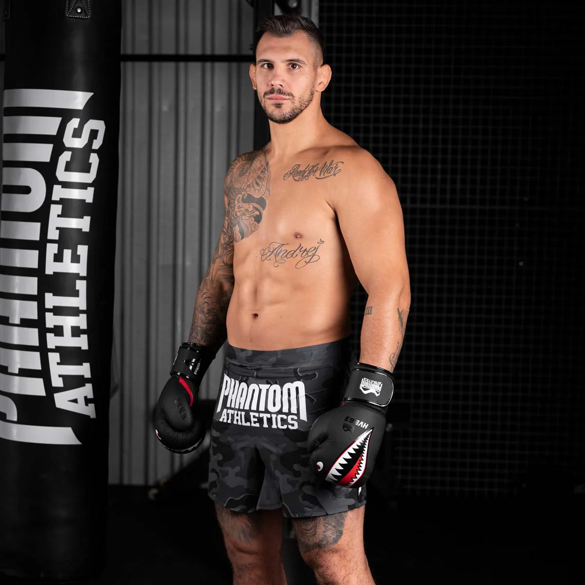 Phantom Athletics Boxhandschuhe Fight Squad - Schwarz