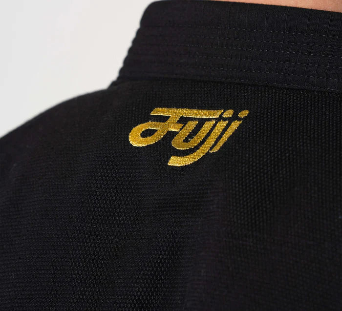 FUJI Flow-Tech BJJ Gi - Schwarz/Gold