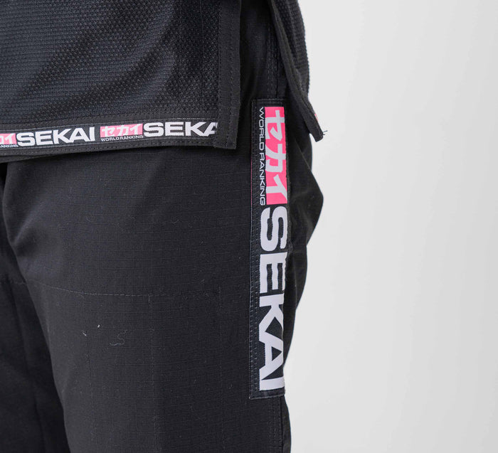 FUJI Sekai 2.0 Gi JJB pour Femme - Noir/Rose