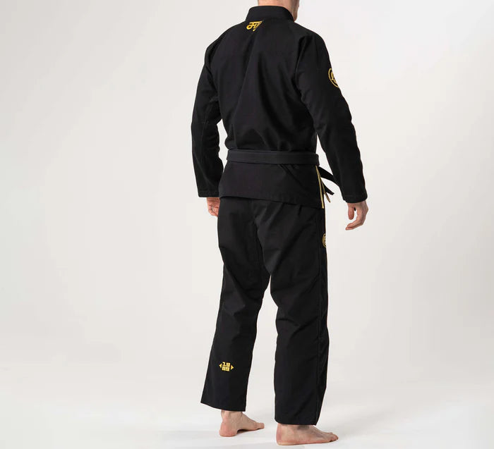 FUJI Flow-Tech BJJ Gi - Schwarz/Gold