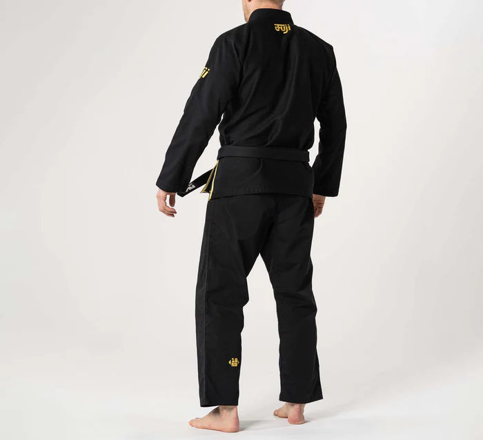 FUJI Flow-Tech BJJ Gi - Schwarz/Gold